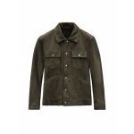 Leather Suede Trucker Jacket